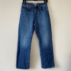 Madewell Straight Leg Jeans - Dark Blue